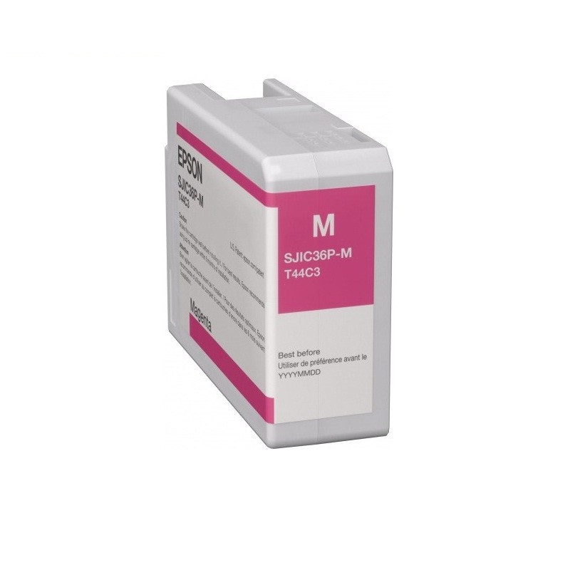 Картридж SJIC36P(M)/ C13T44C340 (для Epson ColorWorks C6000/ C6500) пурпурный
