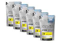 Чернила Epson SC-F6300/ 9400 (O) C13T46D440, Yellow, (6 контейнеров по 1,1 л)