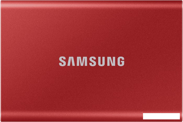 Внешний накопитель Samsung T7 500GB (красный) - фото 1 - id-p142781571