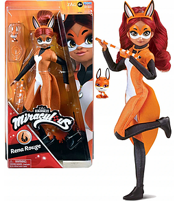 Кукла Леди Баг и Супер-Кот Рина Руж с аксессуарами 27 см , Miraculous, 50004
