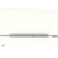Кнопка управления для скрытых систем инсталляции, стекло-белый STRIPE-GL1200