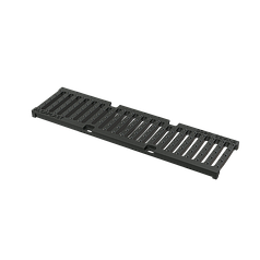 Pешетка для дренажного канала AVZ103 чугунная D400 AVZ-R201