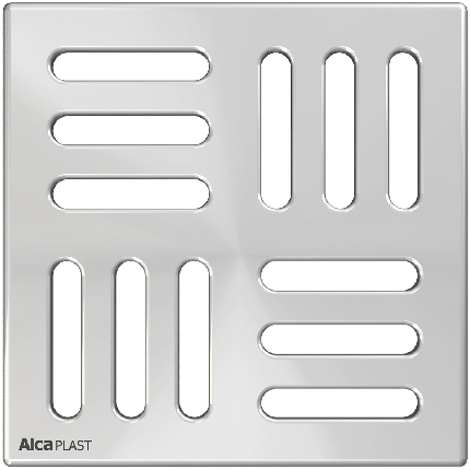 Решетка 102×102 мм нержавеющая сталь AISI 316L MPV008, фото 2