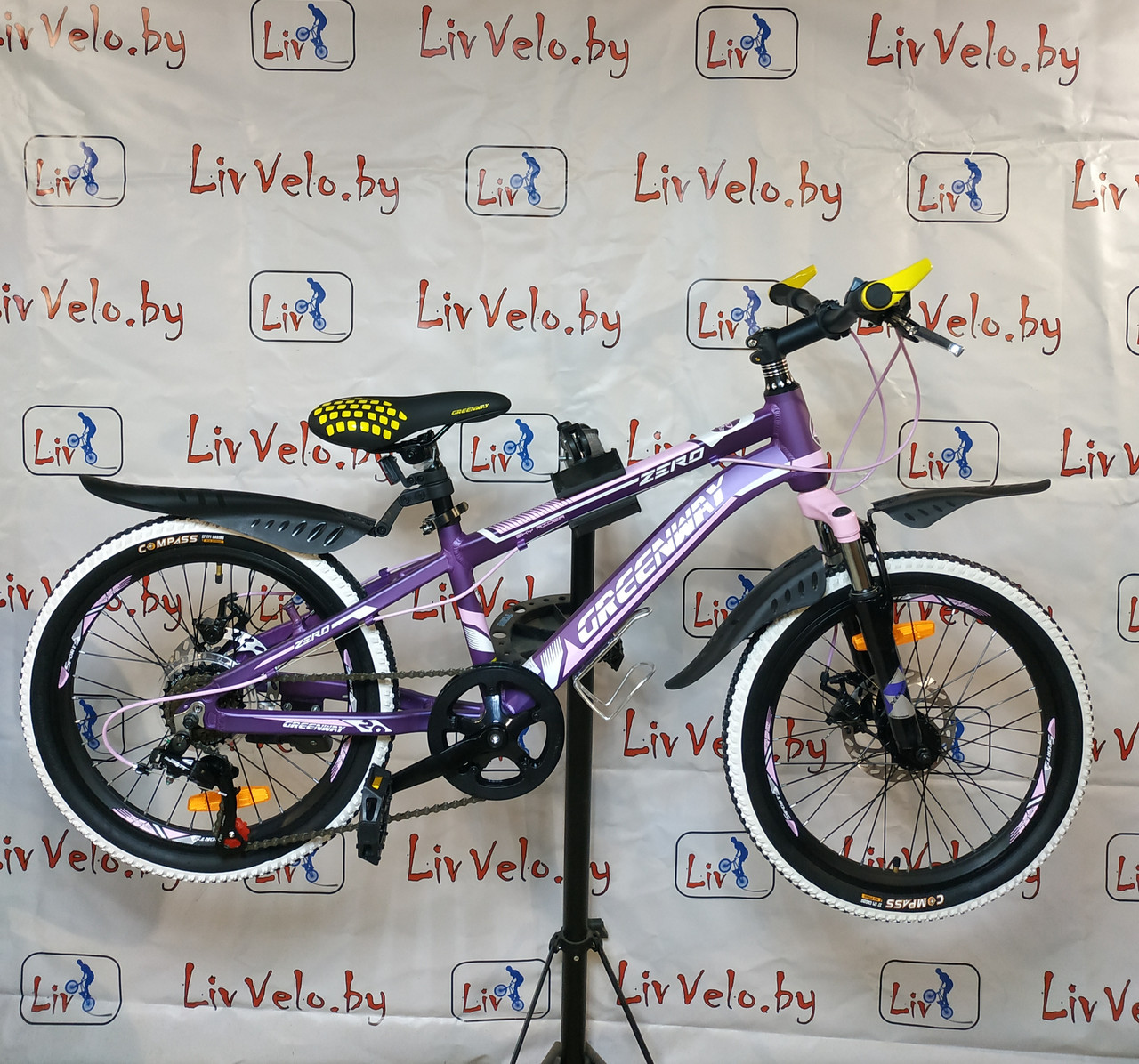 Велосипед для подростков Greenway Zero (Фиолетовый)