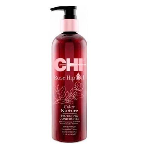 Кондиционер для окрашенных волос CHI Rose Hip Oil Conditioner, 355 ml