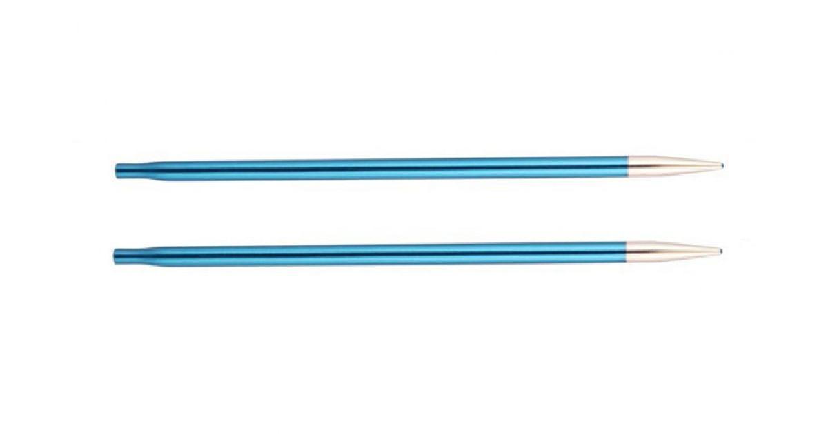 Спицы KnitPro Zing съёмные 5,5 мм для троса от 28 см - фото 1 - id-p143961211