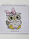 Белки / Скетчбук для рисования «Совушка По»  | Тетрадь для творчества | Канцтовары для дома 20*20, фото 4