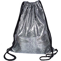 Стильный рюкзак (30 см × 42 см) Серебро