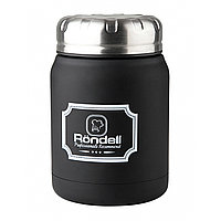 RDS-942 Термос для еды 0,5 л Black Picnic Rondell (BK)