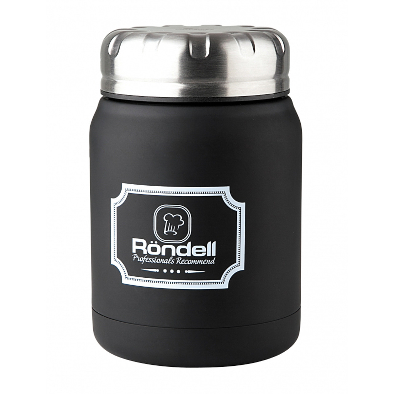 RDS-942 Термос для еды 0,5 л Black Picnic Rondell (BK) - фото 1 - id-p77027579