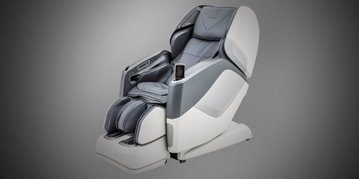 Aura Grey Black массажное кресло с инновационным 4D массажем - фото 2 - id-p144009420