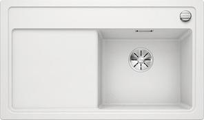Кухонная мойка Blanco Zenar 45 S (белый, правая, с клапаном-автоматом InFino®)