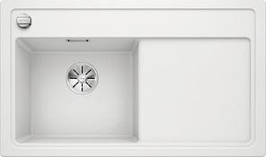 Кухонная мойка Blanco Zenar 45 S (белый, левая, с клапаном-автоматом InFino®)