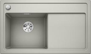 Кухонная мойка Blanco Zenar 45 S (жемчужный, левая, с клапаном-автоматом InFino®)