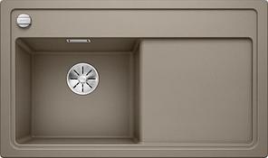 Кухонная мойка Blanco Zenar 45 S (серый беж, левая, с клапаном-автоматом InFino®)