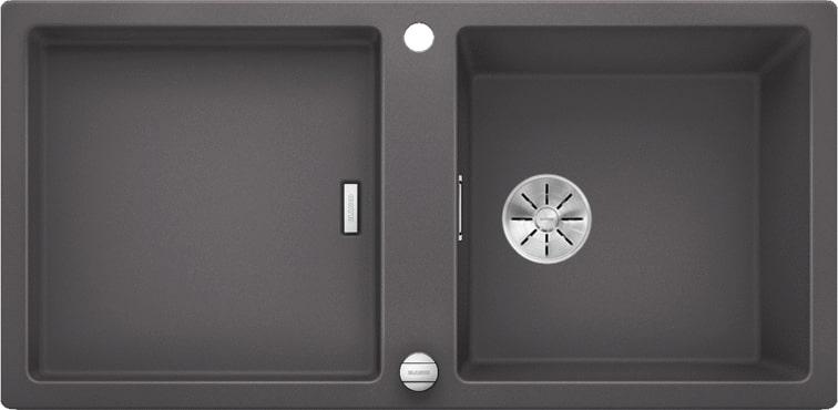 Кухонная мойка Blanco Adon XL 6 S (темная скала, с клапаном-автоматом InFino) - фото 1 - id-p144006060