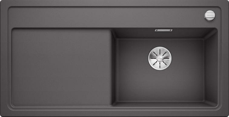 Кухонная мойка Blanco Zenar XL 6 S (темная скала, правая, с клапаном-автоматом InFino®)