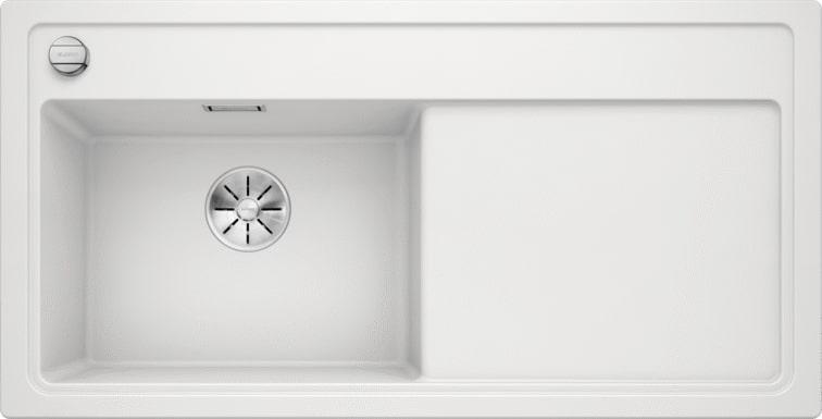 Кухонная мойка Blanco Zenar XL 6 S (белый, левая, с клапаном-автоматом InFino®)