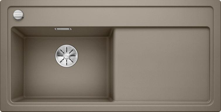 Кухонная мойка Blanco Zenar XL 6 S (серый беж, левая, с клапаном-автоматом InFino®)
