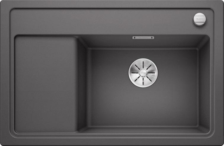 Кухонная мойка Blanco Zenar XL 6 S Compact (темная скала, справа, доска стекло, с клапаном-автоматом InFino®)