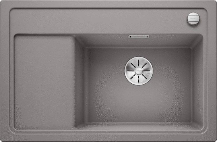 Кухонная мойка Blanco Zenar XL 6 S Compact (алюметаллик, справа, доска стекло, с клапаном-автоматом InFino®)