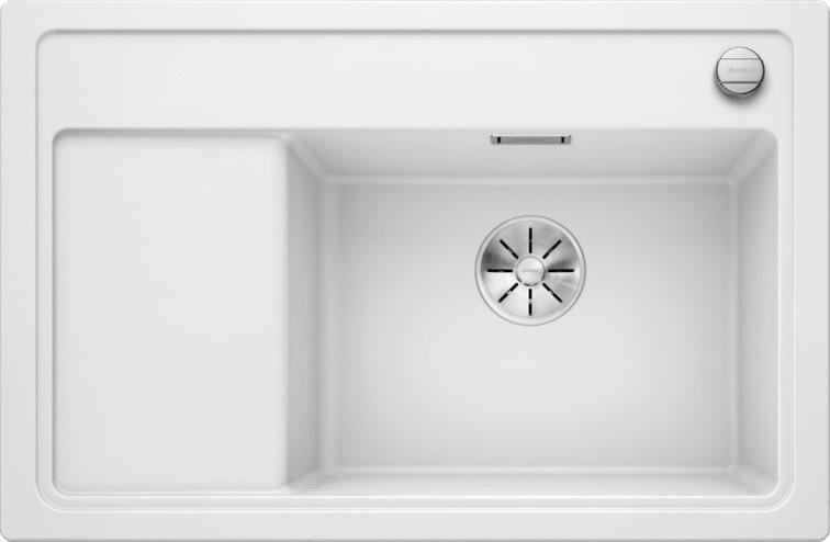 Кухонная мойка Blanco Zenar XL 6 S Compact (белый, справа, доска стекло, с клапаном-автоматом InFino®)