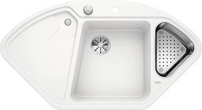Кухонная мойка Blanco Delta II-F (белый, с клапаном-автоматом InFino®)