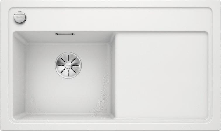 Кухонная мойка Blanco Zenar 45 S-F (белый, левая, с клапаном-автоматом InFino®)