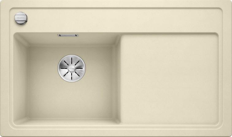 Кухонная мойка Blanco Zenar 45 S-F (жасмин, левая, с клапаном-автоматом InFino®)