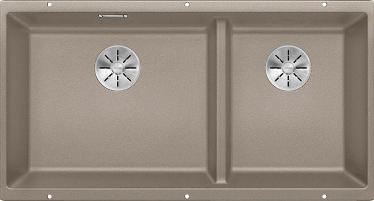 Кухонная мойка Blanco Subline 480/320-U (серый беж, c отводной арматурой InFino®) - фото 1 - id-p144006332