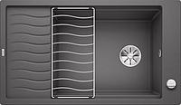 Кухонная мойка Blanco Elon XL 8 S (темная скала, с отводной арматурой InFino®)