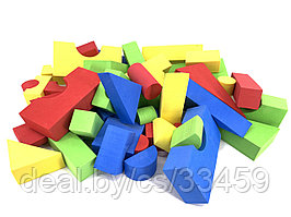 Мягкий конструктор 50 деталей Fun Foam Blocks