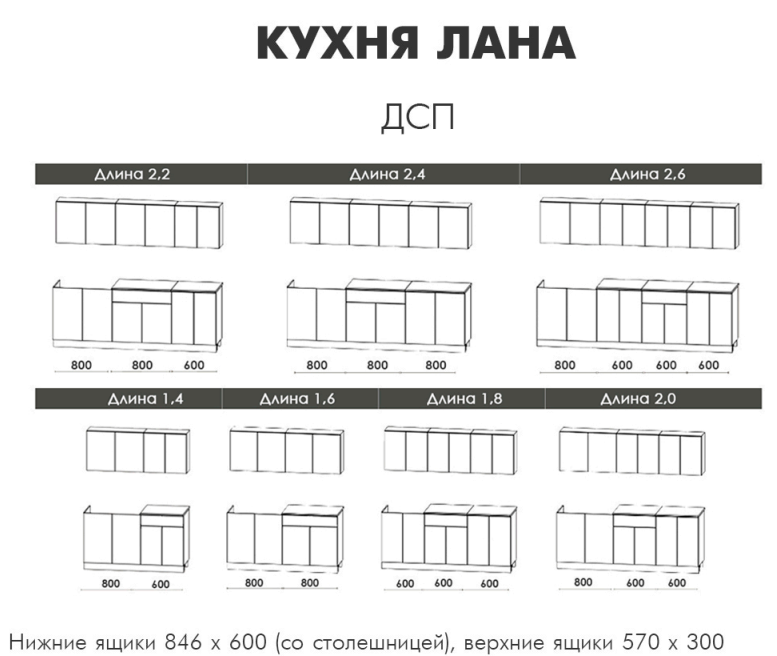 Кухня "Лана" 1,6м Артем-мебель - фото 4 - id-p144016758