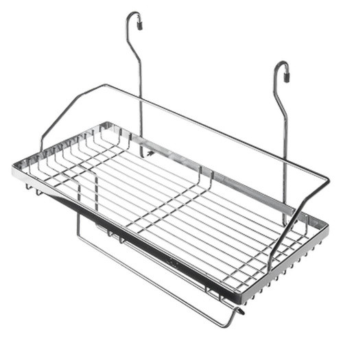 Полка корзина+бумага хром CWJ220С