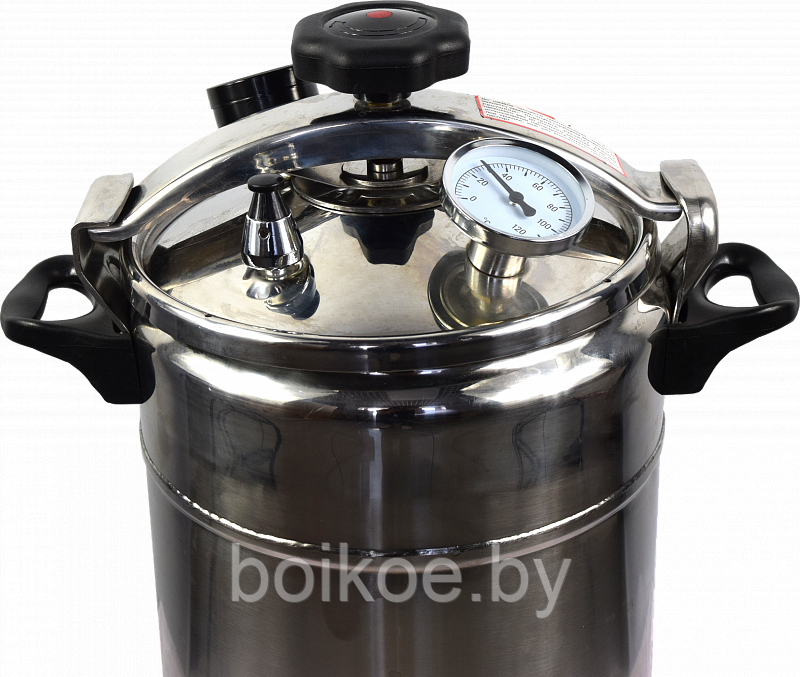Автоклав-стерилизатор "Охотник-рыболов" 14 литров с датчиком давления и температуры - фото 1 - id-p144103390
