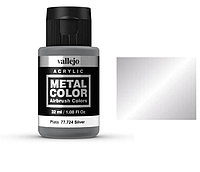 Краска Metal Color  Серебро (Silver), 32мл. V-77724 (Испания)