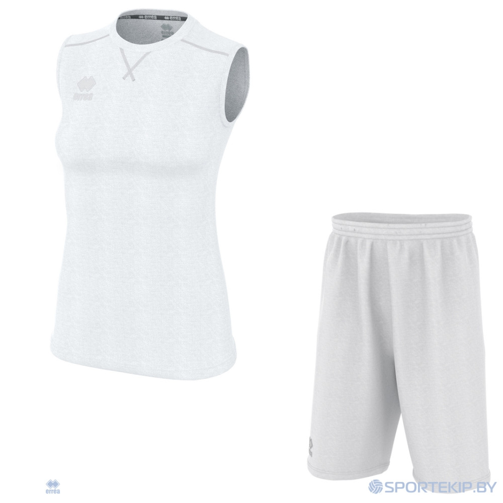 Комплект женской баскетбольной формы ERREA ALISON + DALLAS 3.0 Белый - фото 1 - id-p144106131