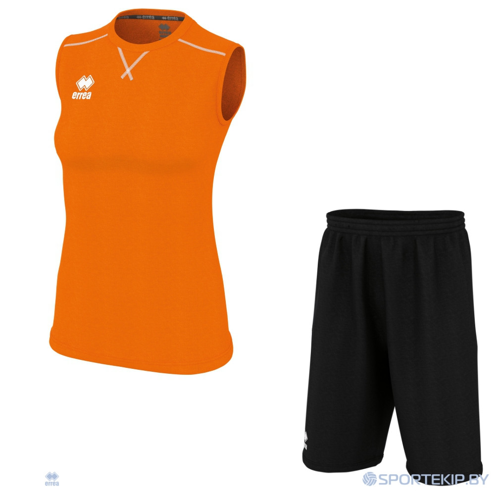 Комплект женской баскетбольной формы ERREA ALISON + DALLAS 3.0 Оранжевый - фото 1 - id-p144106133