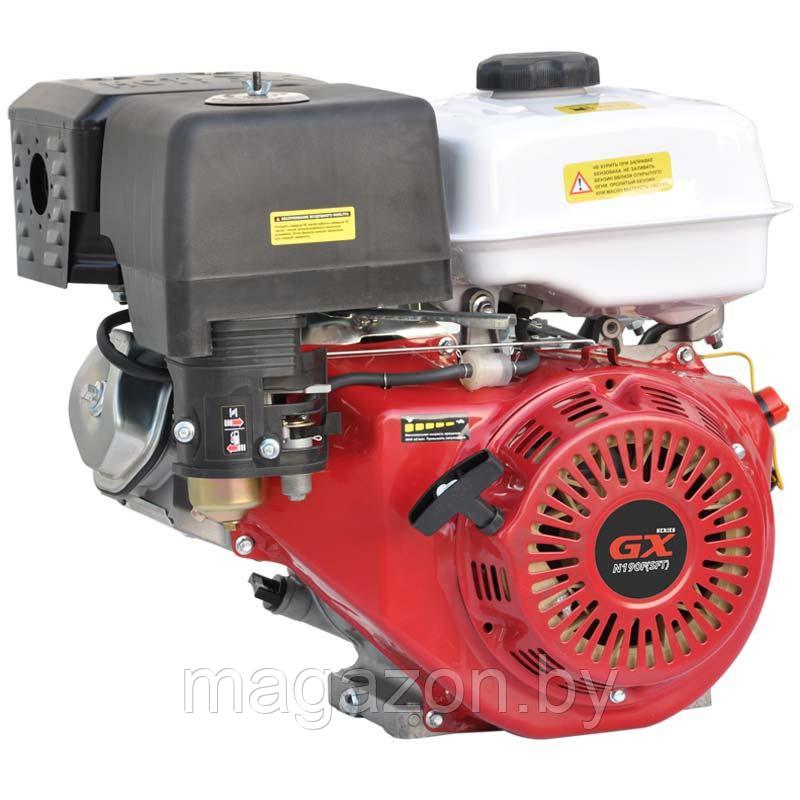 Двигатель бензиновый SKIPER N190F(SFT) шлицевой вал 25х40 мм - фото 1 - id-p144107904