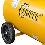 Компрессор SKIPER AR100V (ДО 440 Л/МИН, 8 АТМ, 100 Л, 230 В, 2.2 КВТ), фото 5