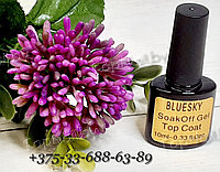 Верхнее покрытие гель-лака. Топ Bluesky Soak Off Gel Top Coat