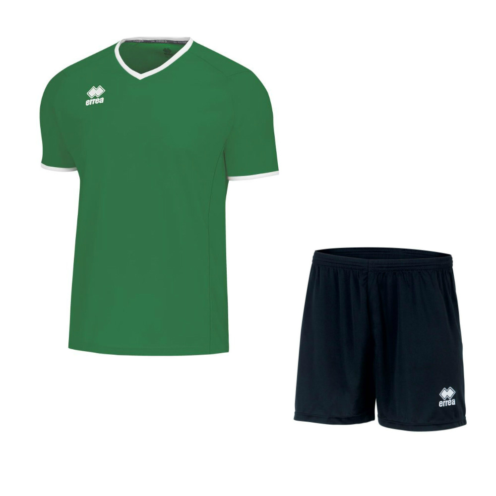 Футбольная форма ERREA LENNOX + NEW SKIN Зеленый с черным - фото 1 - id-p144121014