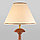 Напольный светильник с абажуром 01086/1 орех, фото 2