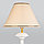 Напольный светильник с абажуром 01086/1 глянцевый белый, фото 2