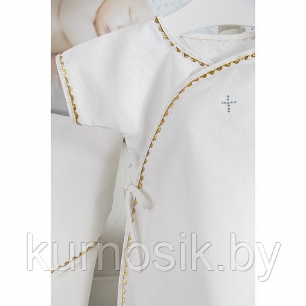 Комплект для крещения мальчика (рубашка, пеленка, мешочек) Pituso р.74-80 (арт. 696P/11) - фото 5 - id-p144123666