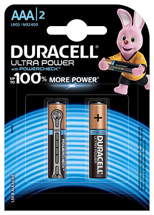 Эл.питания DURACELL UltraPower LR03/MX2400 2BP, фото 2