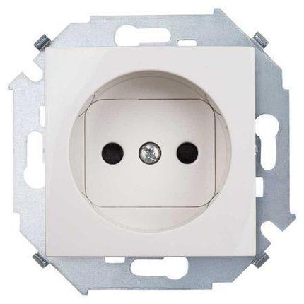 Розетка "Симон" 15 серия, 2P 16А, 250В, винтовой зажим, сл.кость1591431-031, фото 2