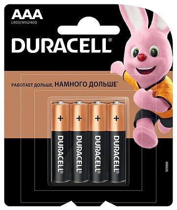 Эл.питания DURACELL LR03/MN2400 4BP CN, фото 2