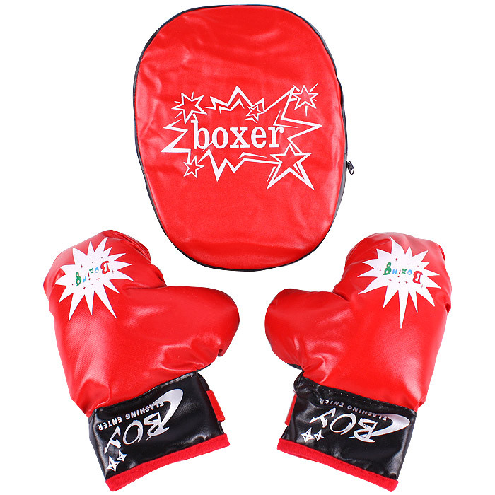Боксёрский набор (2 перчатки,подушка) - фото 1 - id-p144136210