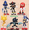 Игрушки Соник Sonic набор 6 фигурок Cуперпесонажи.